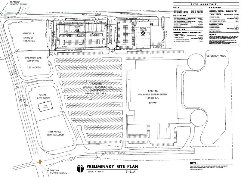 1600-1630 Miller Rd, Dixon, IL for lease - Site Plan - Image 2 of 4