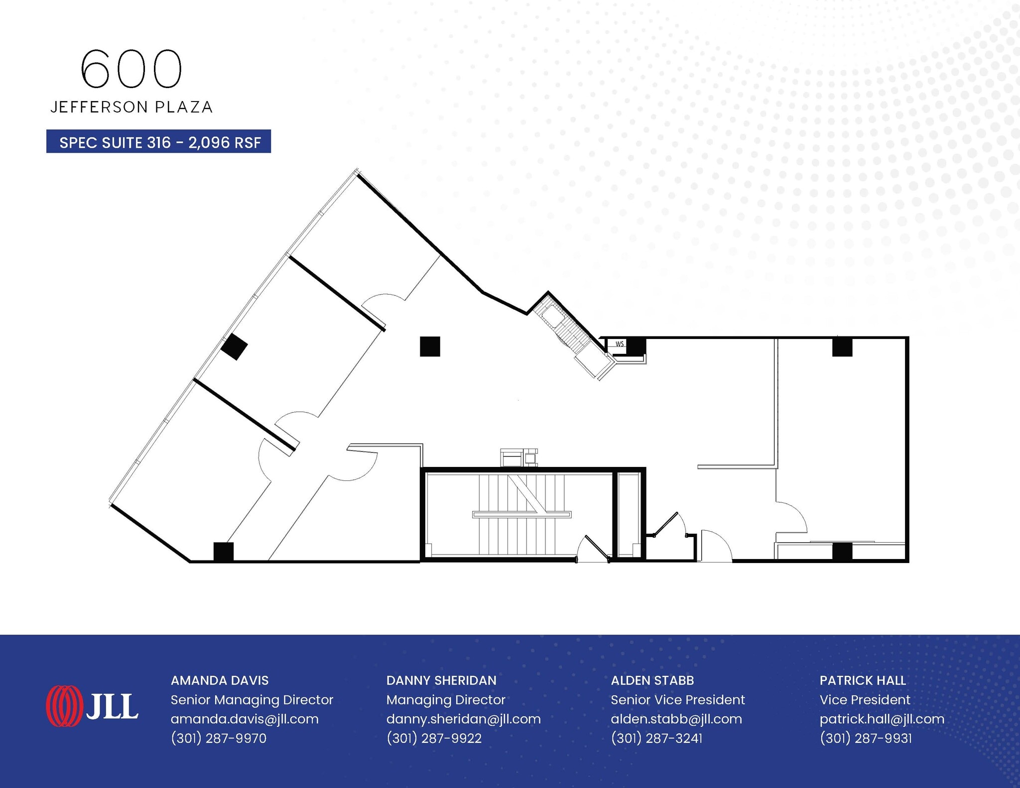 600 jefferson Plz, Rockville, MD for lease Floor Plan- Image 1 of 11