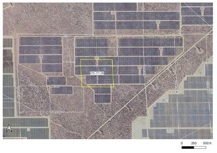 NA NA, Rosamond, CA - AÉRIEN Vue de la carte