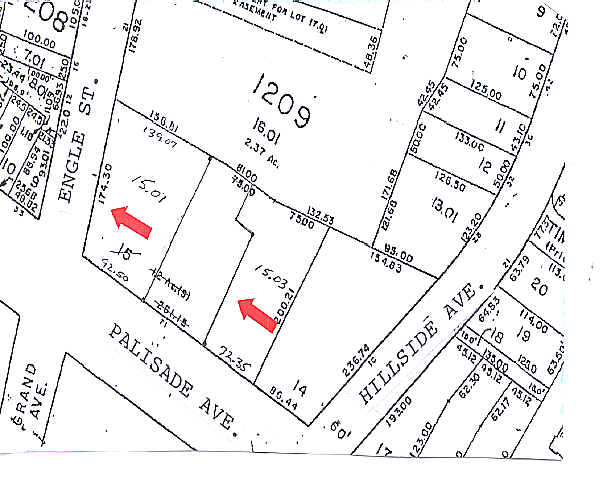 1 Engle St, Englewood, NJ à vendre - Plan cadastral - Image 1 de 1