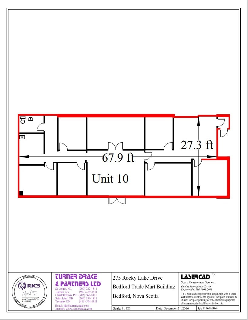 325 Rocky Lake Dr, Bedford, NS à louer Plan d’étage- Image 1 de 1