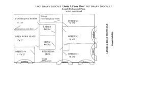 3651 Lindell Rd, Las Vegas, NV à louer Plan de site- Image 1 de 1