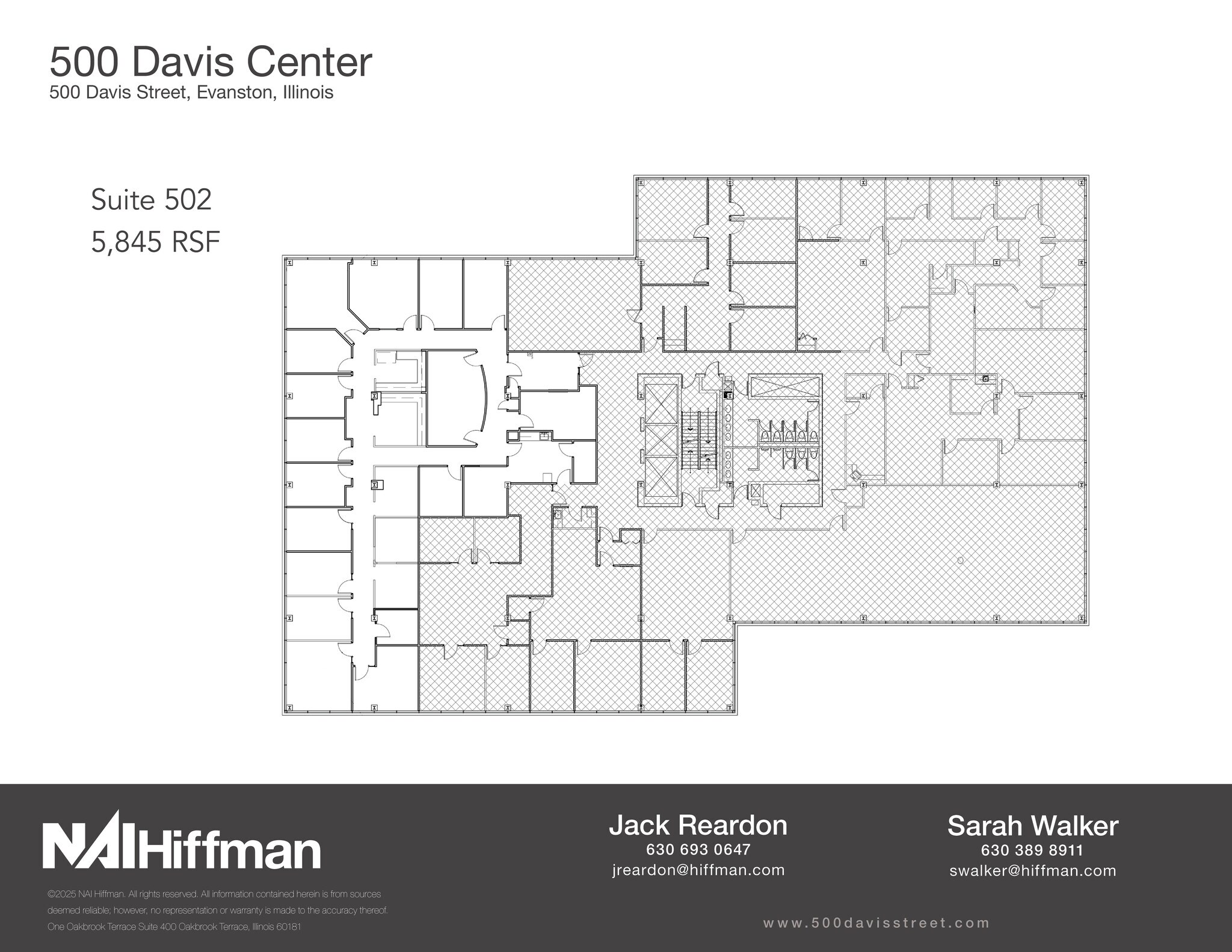 500 Davis St, Evanston, IL for lease Floor Plan- Image 1 of 1