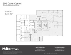 500 Davis St, Evanston, IL for lease Floor Plan- Image 1 of 1