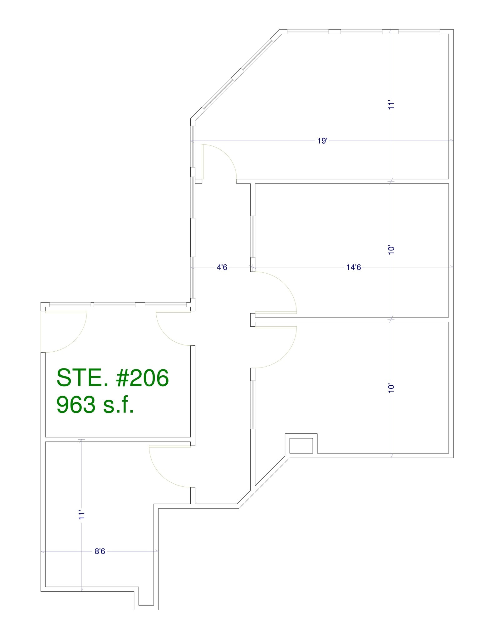16430 Ventura Blvd, Encino, CA à louer Plan de site- Image 1 de 2