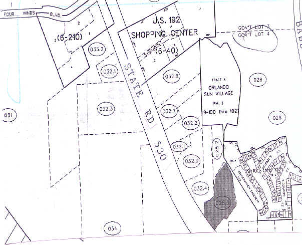 4501 W Vine St, Kissimmee, FL à vendre - Plan cadastral - Image 2 de 2