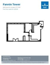 6624 Fannin St, Houston, TX for lease Floor Plan- Image 1 of 1