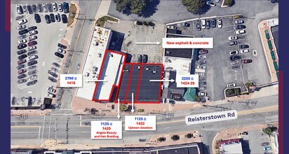 1420-1426 Reisterstown Rd, Pikesville, MD for lease Site Plan- Image 1 of 1