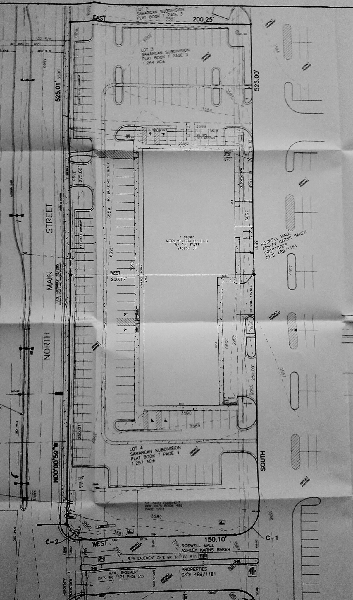 4511 N Main St, Roswell, NM à louer Plan cadastral- Image 1 de 1