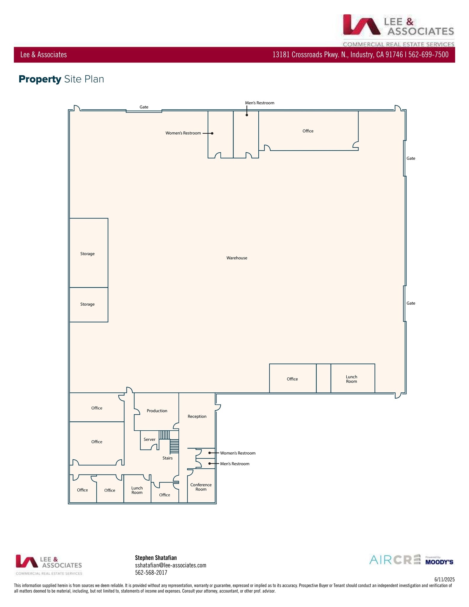 1500 W McKinley St, Azusa, CA à louer Plan de site- Image 1 de 2