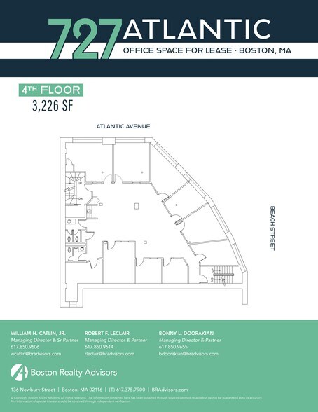 727 Atlantic Ave, Boston, MA à louer - Plan de site - Image 1 de 8