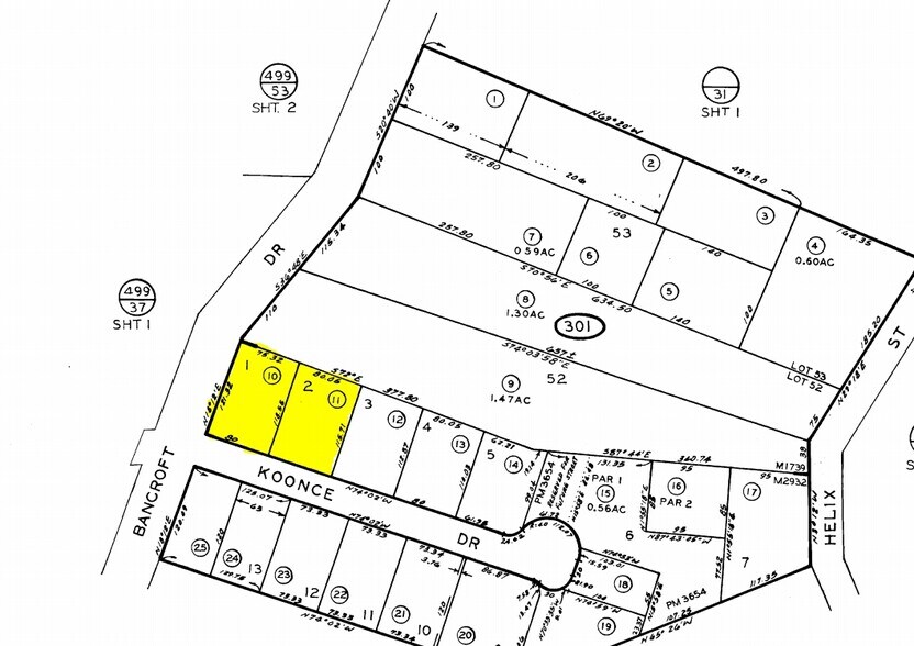 3737 Bancroft Dr, Spring Valley, CA for sale - Plat Map - Image 2 of 10