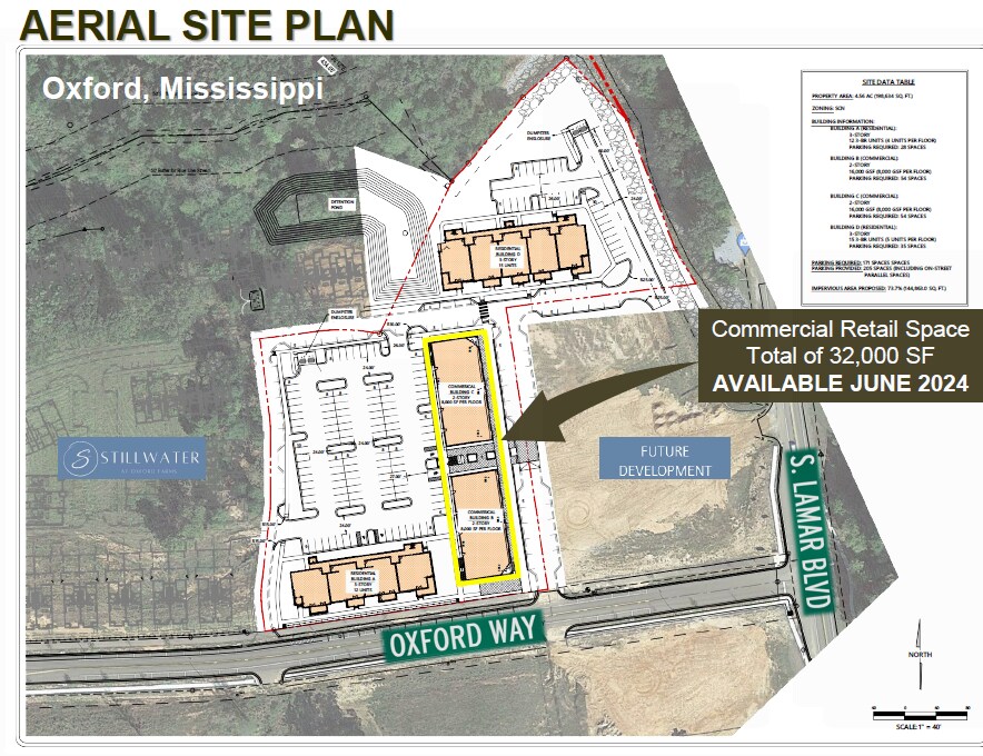 South Lamar, Oxford, MS for lease Primary Photo- Image 1 of 8