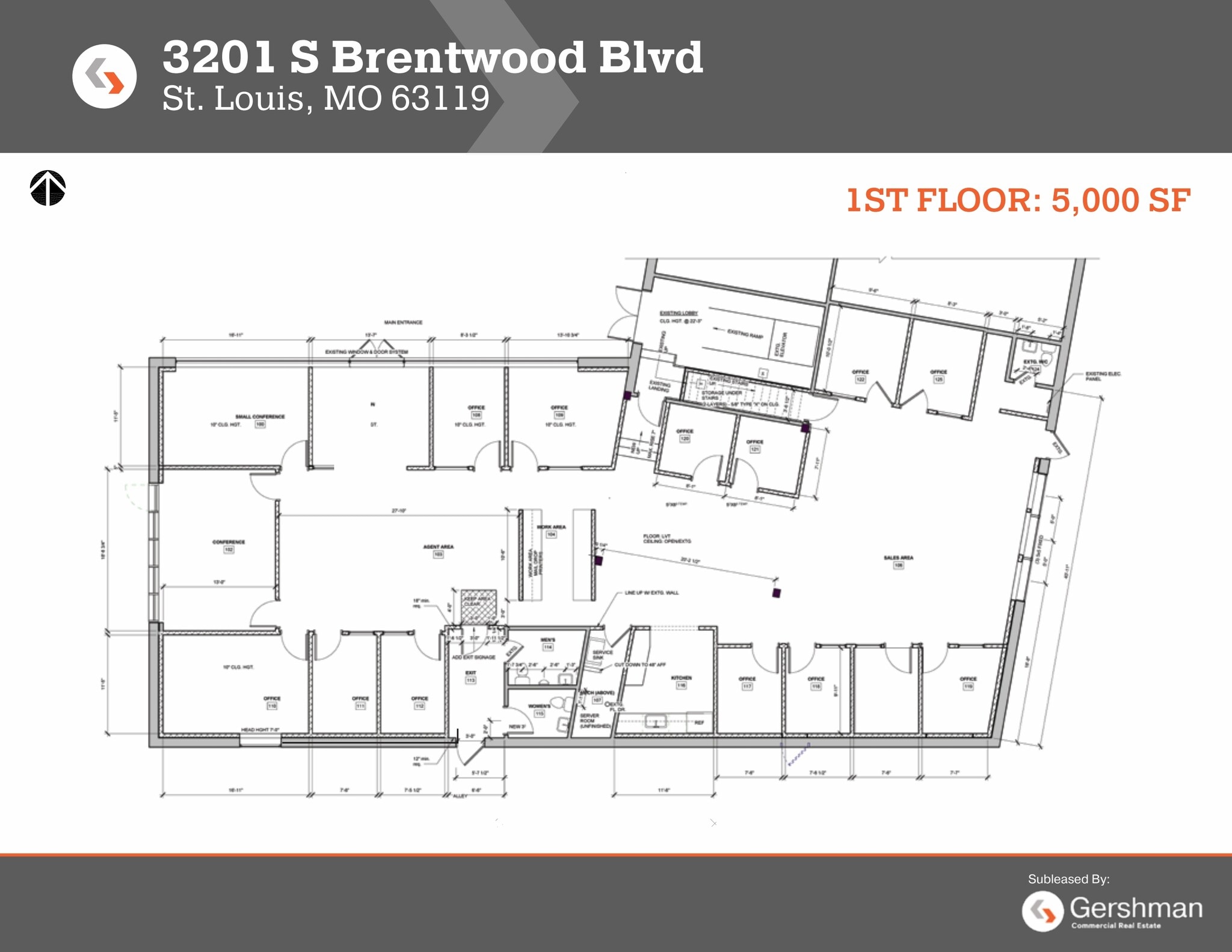 3201-3229 S Brentwood Blvd, Webster Groves, MO for lease Floor Plan- Image 1 of 1