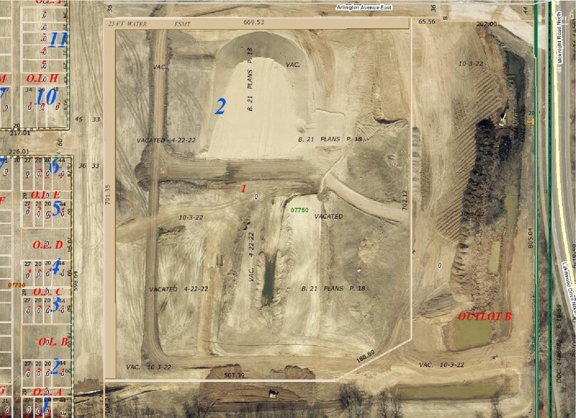 0 Arlington Ave, Saint Paul, MN for lease - Plat Map - Image 3 of 4