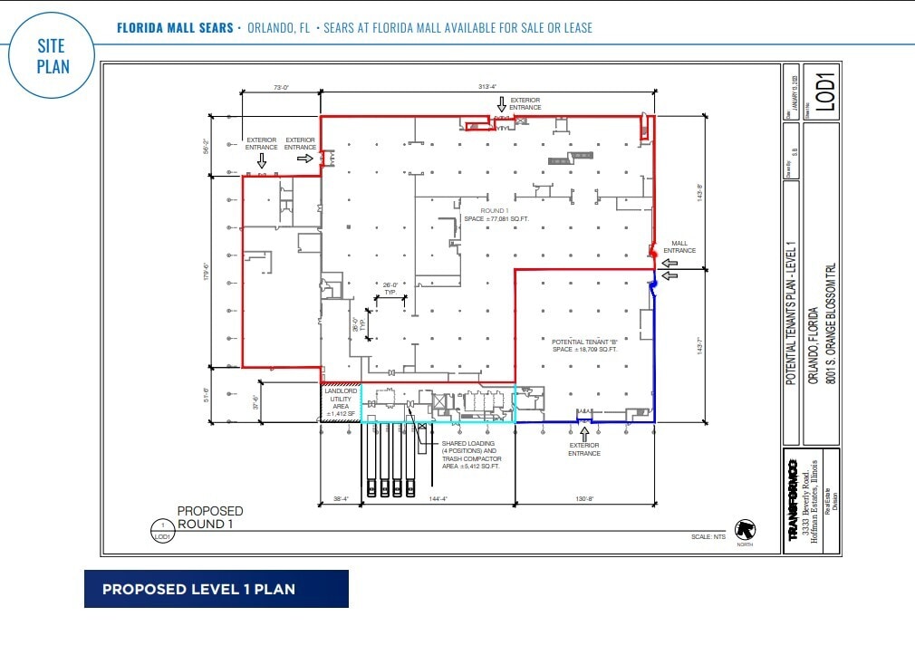 8001 S Orange Blossom Trl, Orlando, FL for lease Floor Plan- Image 1 of 4