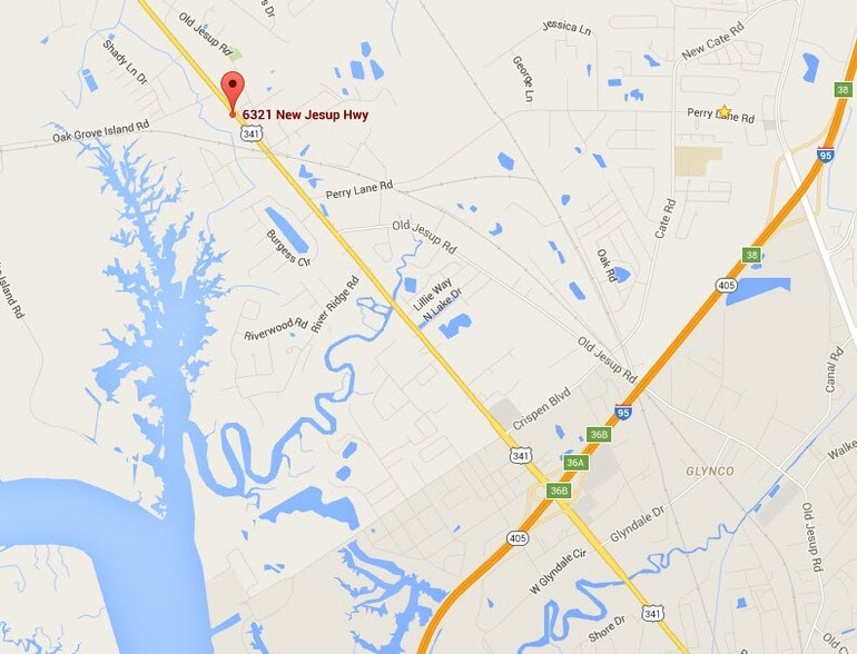6321 New Jesup Hwy, Brunswick, GA à vendre - Photo du bâtiment - Image 3 de 4