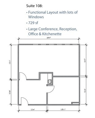 275 E Douglas Ave, El Cajon, CA 92020 - Unit 108 -  - Floor Plan - Image 1 of 1