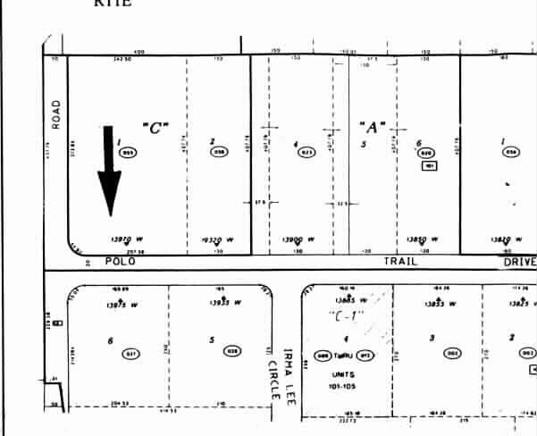 13970 W Polo Trail Dr, Lake Forest, IL for lease - Plat Map - Image 2 of 5