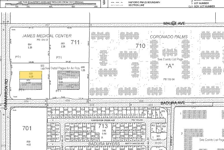 6950 S Cimarron Rd, Las Vegas, NV à louer - Plan cadastral - Image 2 de 5