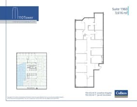 110 SE 6th St, Fort Lauderdale, FL for lease Floor Plan- Image 1 of 2