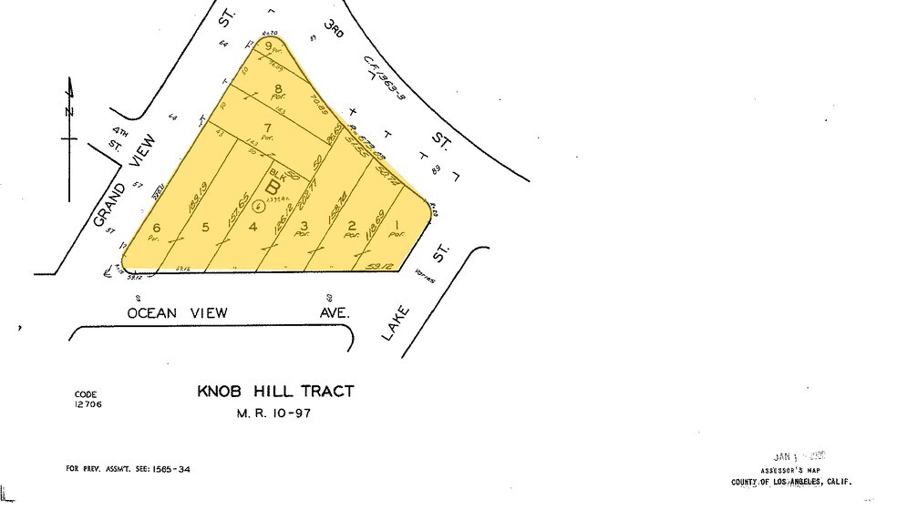 2200 W 3rd St, Los Angeles, CA à louer - Plan cadastral - Image 2 de 6