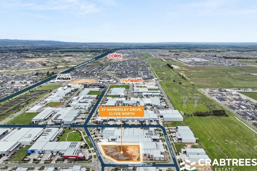 37 Hamersley Dr, Clyde North for lease - Aerial - Image 3 of 6