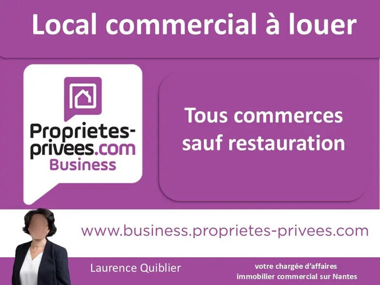 Commerce de détail dans Nantes à louer - Photo du bâtiment - Image 2 de 9
