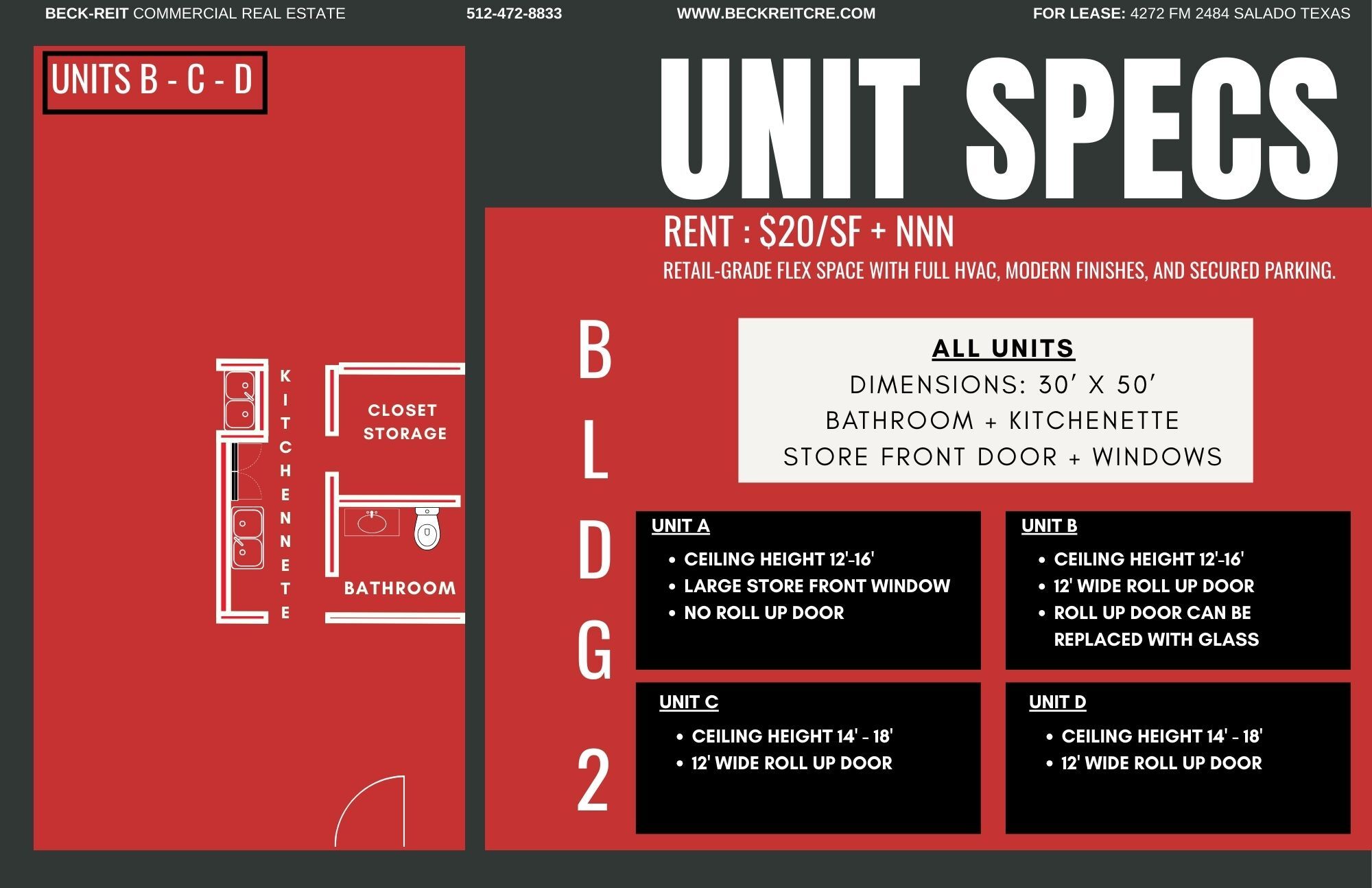 4272 FM 2484, Salado, TX for lease Interior Photo- Image 1 of 4