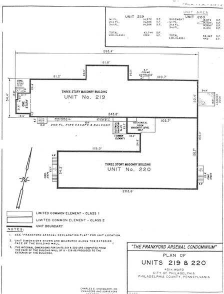 2275 Bridge St- Building 219, Philadelphia, PA à vendre - Plan d’étage - Image 2 de 2