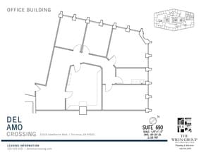 21515 Hawthorne Blvd, Torrance, CA for lease Floor Plan- Image 1 of 2