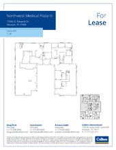 800 Peakwood Dr, Houston, TX for lease Floor Plan- Image 1 of 2