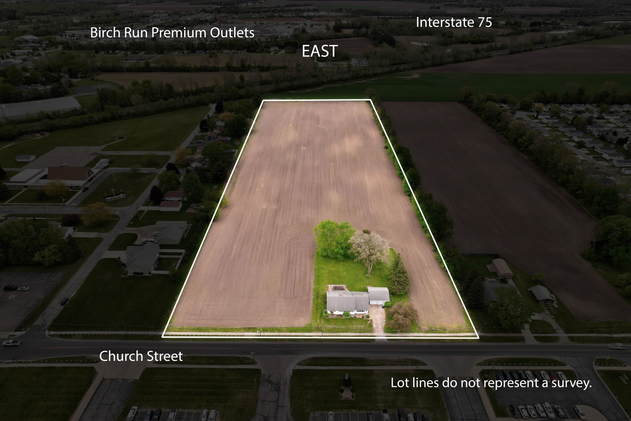 24+ Acres of Development Land Birch Run portfolio of 1 properties for sale on LoopNet.ca Building Photo- Image 1 of 6