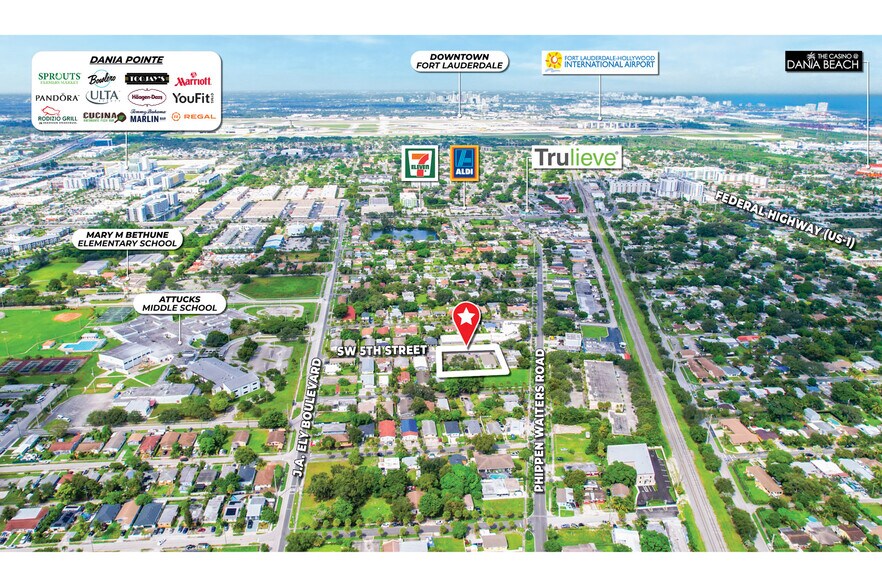 707-715 SW 5th St, Dania Beach, FL à vendre - Photo du bâtiment - Image 3 de 13