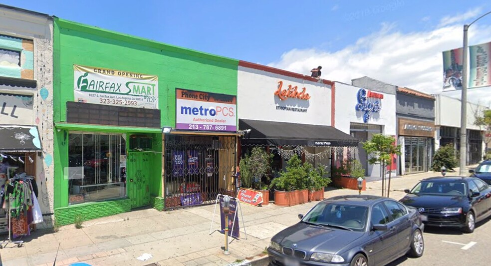 1025-1027 S Fairfax Ave, Los Angeles, CA for sale - Primary Photo - Image 1 of 1