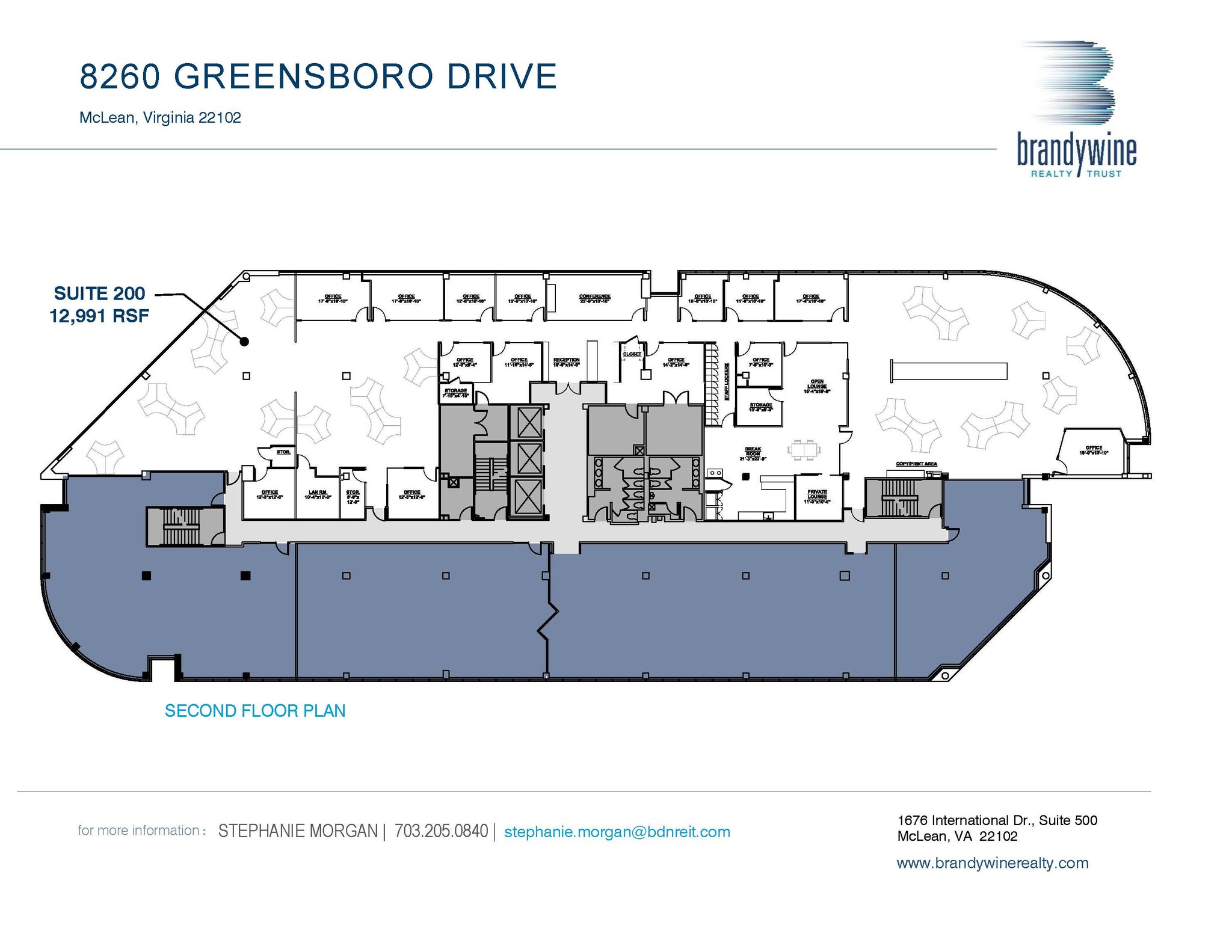8260 Greensboro Dr, McLean, VA for lease Floor Plan- Image 1 of 1