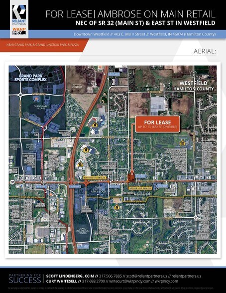 402 E. Main Street, Westfield, IN à louer - Photo du bâtiment - Image 2 de 5