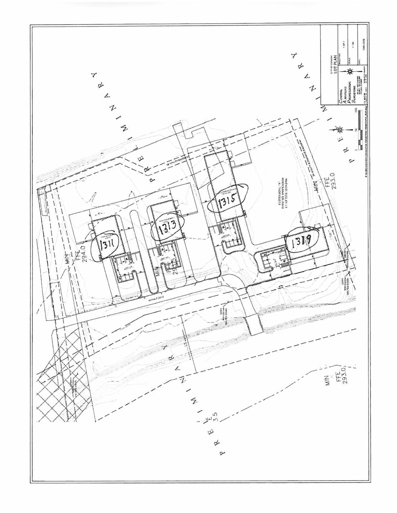 1315 Covington Pk dr, Conway, AR for lease Site Plan- Image 1 of 1