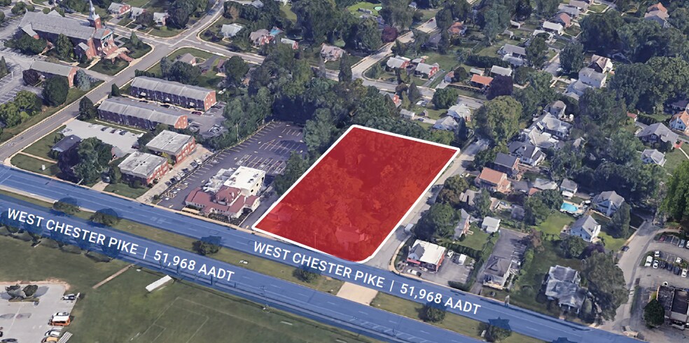 3201 West Chester Pike, Newtown Square, PA à vendre - Aérien - Image 1 de 1