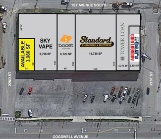 Plus de détails pour 2124-2138 Cogswell Ave, Pell City, AL - Commerce de détail à louer