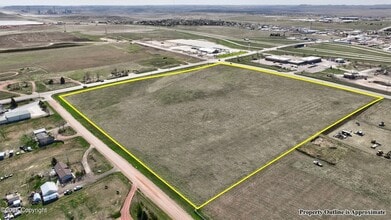 651 Garner Lake Rd, Gillette, WY - Aerial map view