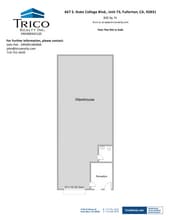 667-759 S State College Blvd, Fullerton, CA à louer Plan d’étage- Image 1 de 1