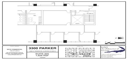 3300 S Parker Rd, Aurora, CO for sale Floor Plan- Image 1 of 1