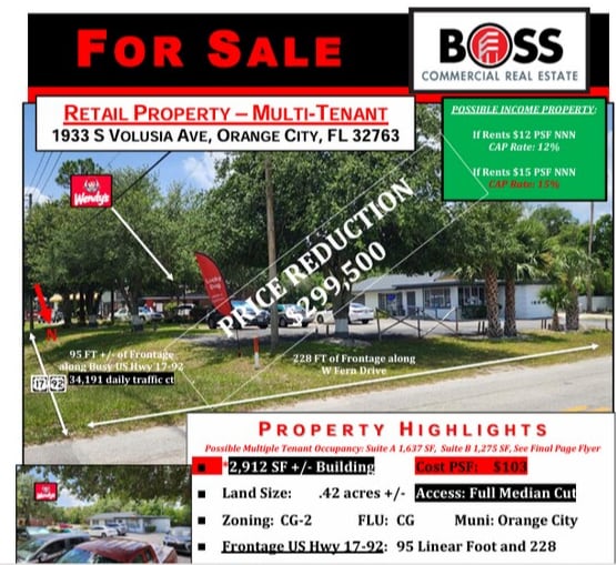 1933 S Volusia Ave, Orange City, FL for sale Primary Photo- Image 1 of 7