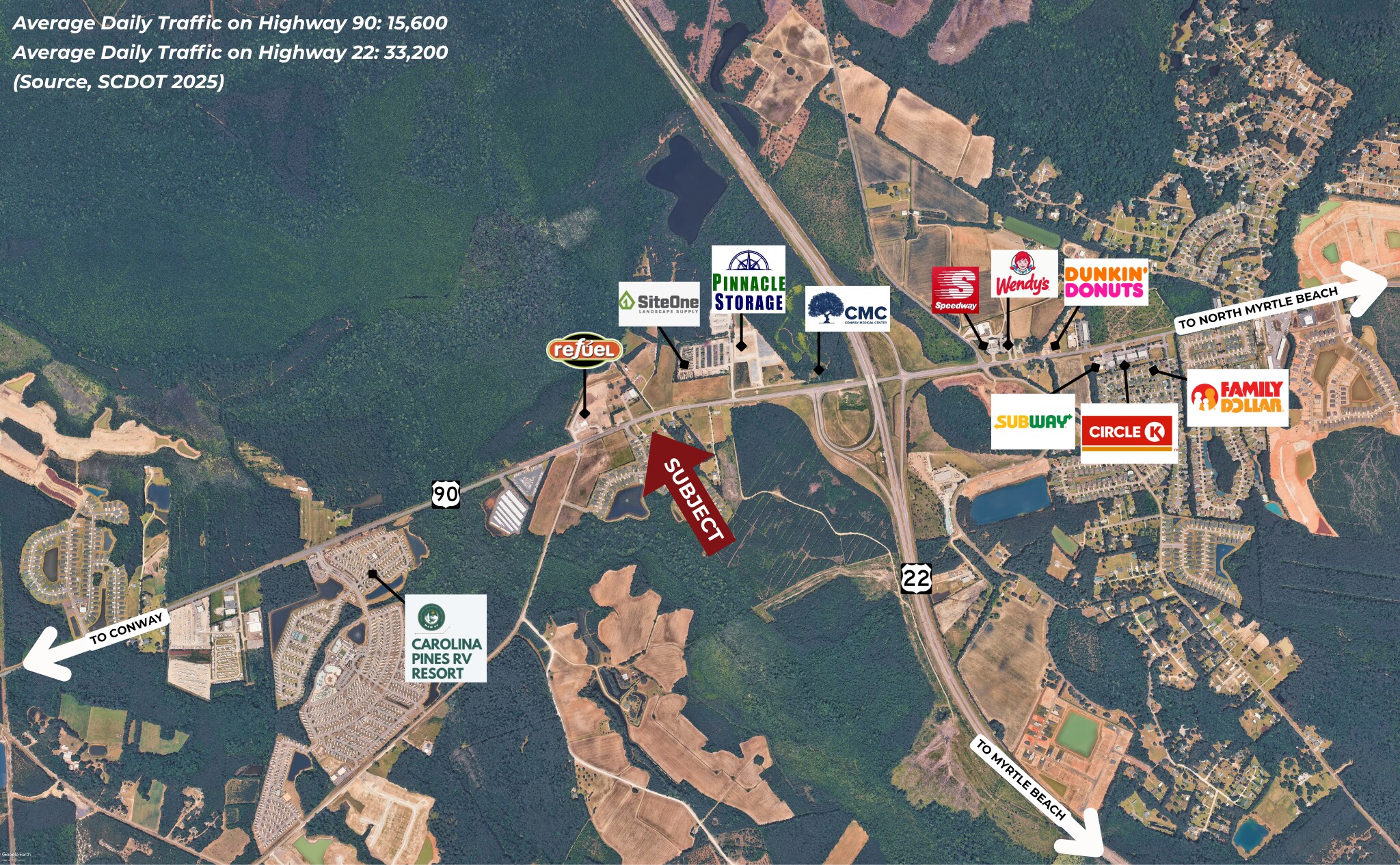 6318 Highway 90, Conway, SC à vendre Photo du bâtiment- Image 1 de 4
