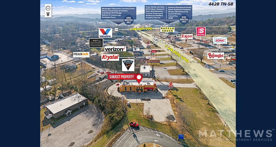 4428 Highway 58, Chattanooga, TN for sale - Building Photo - Image 2 of 2