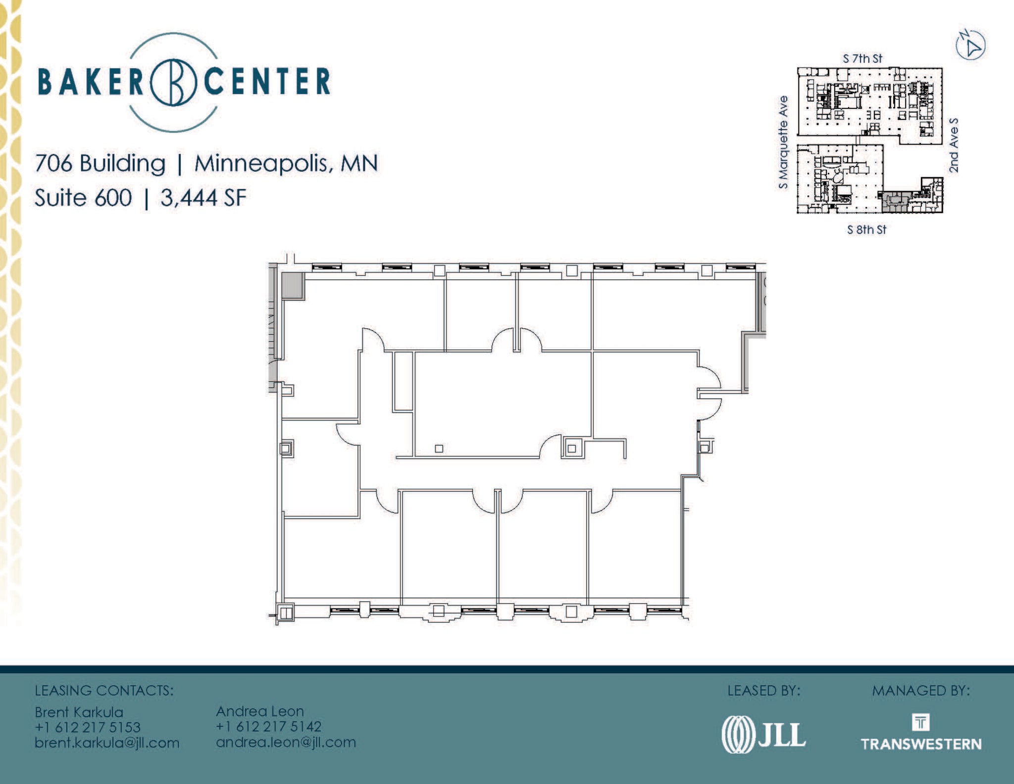 733 Marquette Ave, Minneapolis, MN for lease Floor Plan- Image 1 of 1
