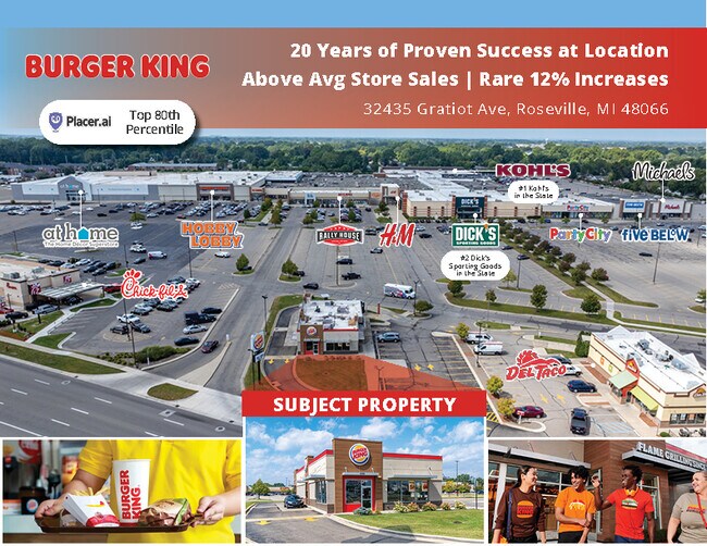 Plus de détails pour 32435 Gratiot Ave, Roseville, MI - Commerce de détail à vendre
