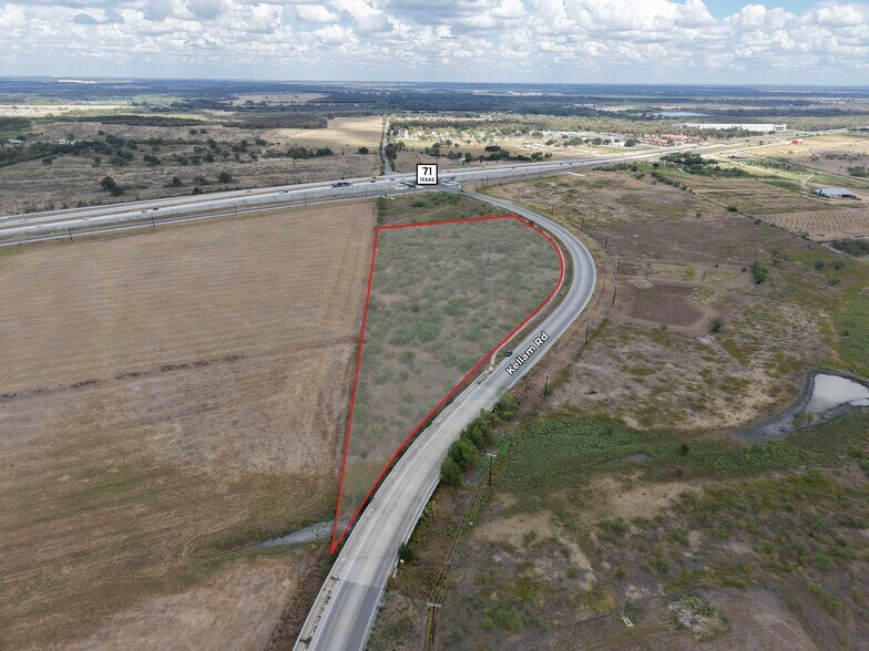 HIGHWAY 71 & KELLAM ROAD, Del Valle, TX à vendre - Aérien - Image 2 de 4