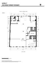 352-358 Kent St, Sydney for lease Floor Plan- Image 1 of 5